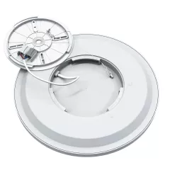 Interior - Okafoniera LED, smart, dimabila, rotunda, Glitter, putere 36 W, culoare alba, Klausen KL151085, olint.ro