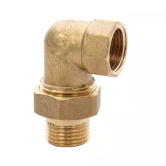 Fitinguri bronz - Olandez cu cot bronz, diametru 3/4 &rdquo;, FI-FE, olint.ro