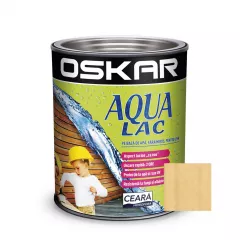Oskar Aqua Lac, incolor, pe baza de apa, interior / exterior, 2.5 L