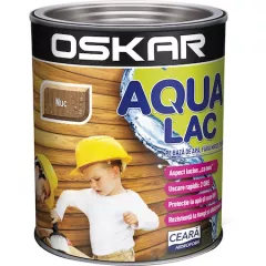 Oskar Aqua Lac, nuc, pe baza de apa, interior / exterior, 0.75 L