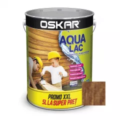 Oskar Aqua Lac, wenge, pe baza de apa, interior / exterior, 5 L