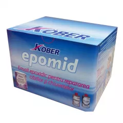 Pachet Epoxi Kober Epomid, pentru interior, culoare alba