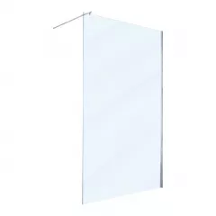 Panou dus Sanoflex YOUNG CROM MF80, parte fixa 80 cm, grosime sticla 6 mm