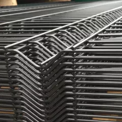 Panou gard bordurat plastifiat gri premium diametru fir 4,2 mm dimensiune 2000x2500 mm