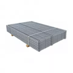 Panou gard bordurat zincat diametru fir 3.5 mm dimensiune 1200x2500 mm