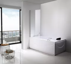 Panou pentru cada C01, sticla securizata clara de 5 mm, dimensiuni 80 x 140 cm