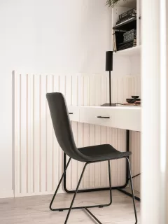 Panou riflaj LINERIO L-LINE WHITE 2650 x 122 x 21 mm