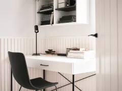 Panou riflaj LINERIO L-LINE WHITE 2650 x 122 x 21 mm