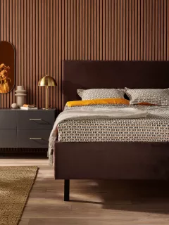 Panou riflaj LINERIO M-LINE MOCCA 2650 x 122 x 12 mm