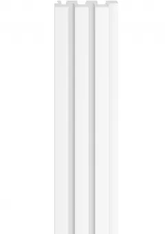 Panou riflaj LINERIO M-LINE WHITE 2650 x 122 x 12 mm