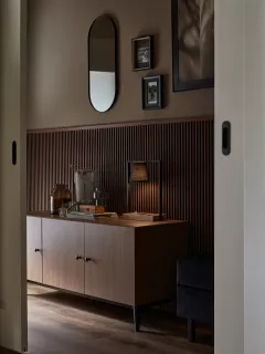 Panou riflaj LINERIO S-LINE MOCCA 2650 x 122 x 12 mm