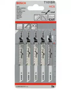 Panze fierastrau pendular Bosch T 101 BR/GST (5 buc)