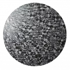 Parazapada mare Rufster Extra 0,55 mm grosime 9005 MPR negru super-poliester