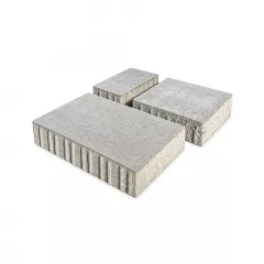 Pavaj Leier Taverna combi, grosime 6 cm, fumuriu