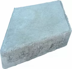 Pavele vibropresate din beton format 34 x 20 cm grosime 6 cm SYMM 23 culoare alba