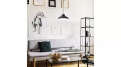 Interior - Pendul Dragan, dulie 1 x E27, culoare neagra, Rabalux 5308, olint.ro