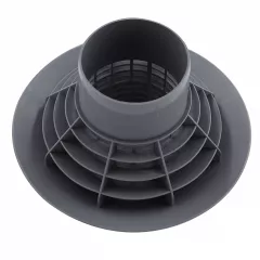 Piesa de capat din polipropilena pentru coloana ventilatie  D50