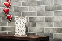 Placa fatada, klinker, interior / exterior, Loft Brick Pepper 245x65x8 2099