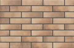 Placa fatada, klinker, pentru interior si exterior, Retro Brick Masala 1948, 245 x 65 x 8 mm