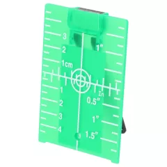 Placuta de tintire pentru telemetre si nivele laser DEDRA MC0918, verde