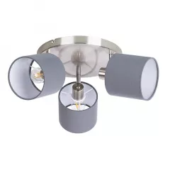 Interior - Plafoniera Atlanta 81200324 Globo, 3xE14, crom/gri, olint.ro