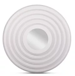 Plafoniera LED Abys 3CCT, 120 W, cu telecomanda, alb