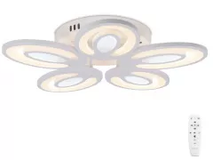 Plafoniera LED Petal, 80 W,  3CCT cu telecomanda