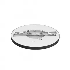 Plafoniera LED, smart, dimabila,rotunda, Nebula, putere 18 W, culoare neagra, Klausen KL151081