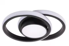 Plafoniera LED Vista, 38 W IP20, negru