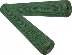 Plasa sarma sudata zincata si plastifiata verde 10 m2/rola 674457