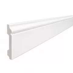 Plinta duropolimer UHD 04/120, alb, latime 120 mm, lungime 2.4 m