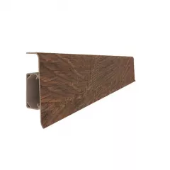 Plinta parchet din PVC Vox 612 cu canal dimensiune 250x6.66 cm culoare stejar cork