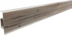 Plinta parchet din PVC Vox 615 cu canal dimensiune 250x6.66 cm