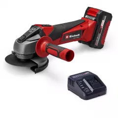 Polizor unghiular fara fir Einhell TC-AG 18/115 Li, 18V, cu acumulator 4.0Ah si incarcator