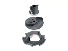 Pompa de drenaj cu tocator, Yato  YT-85350, putere 750 W