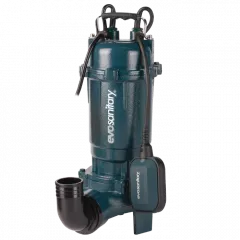 Pompe drenaj - Pompa submersibila cu tocator Evosanitary WQD10-10-0.75DF, 750 W, olint.ro