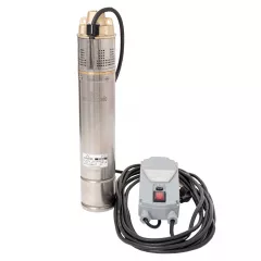 Pompa submersibila periferica, diametru 4", 1800 W, debit 3300 l/h, inaltime refulare 130 m, model SI130 55
