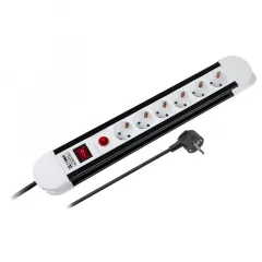 Prelungitor Rebel URZ3069-3B, 3 m lungime, 6 cai, 1,5 mm grosime fir, 16 A
