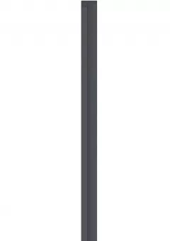 Profil de finisare stanga pentru panou LINERIO S-LINE ANTRACIT, 2650 x 28 mm