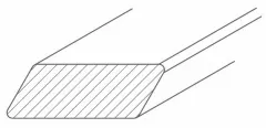 Profil fatada pin termotratat, paralelogram SSS, dimensiuni 26 x 68 x 3600 mm