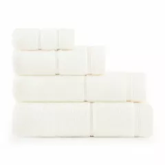Prosop bumbac 100% organic Queen, 70 x 140 cm, 650 g, alb