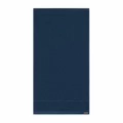 Prosop bumbac 100% organic Queen, 50 x 100 cm, 650 g, albastru marin