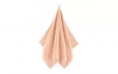 Prosop bumbac 100% organic Queen, 70 x 140 cm, 650 g, roz