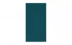 Prosop bumbac 100% organic Queen, 50 x 100 cm, 650 g, turcoaz