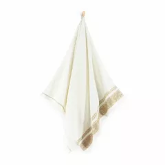 Prosop bumbac egiptean La Boca, 70 x 140 cm, 420 g, bej deschis