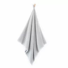 Prosop bumbac egiptean Lichi 2, 70 x 140 cm, 400 g, gri deschis