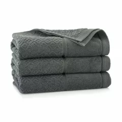 Prosop bumbac egiptean Makao, 70 x 140 cm, 450 g, grafit