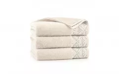 Prosop bumbac egiptean Ravenna, 70 x 140 cm, 450 g, bej deschis