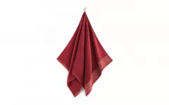Prosop bumbac egiptean Ravenna, 50 x 90 cm, 450 g, rosu