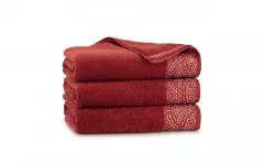 Prosop bumbac egiptean Ravenna, 70 x 140 cm, 450 g, rosu